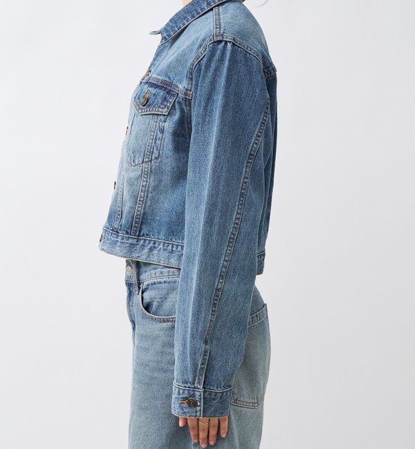  「【MONN.:.(モン)】ショートデニムジャケット」|その他|