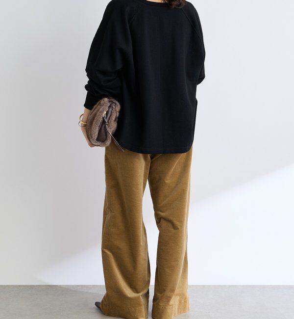  「予約【新色追加/抜け感◎】ハーフZIPスウェット」|Tシャツ・カットソー|