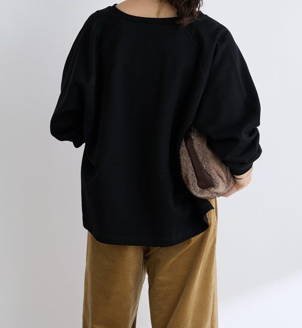  「予約【新色追加/抜け感◎】ハーフZIPスウェット」|Tシャツ・カットソー|