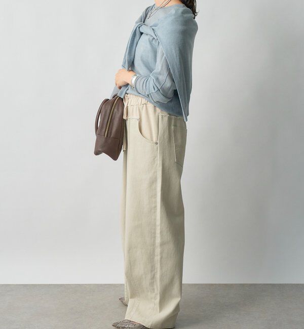  「【MYSELFbyRD（マイセルフバイリヴドロワ）】ロングニットプルオーバー」|ニット・セーター|