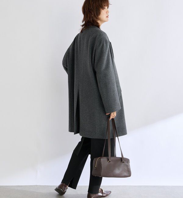  「【大人ハンサム】ウールビーバーテーラードコート」|その他|