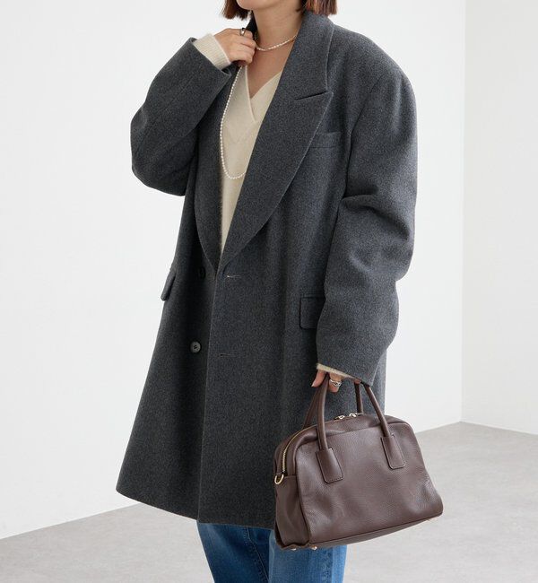  「【大人ハンサム】ウールビーバーテーラードコート」|その他|