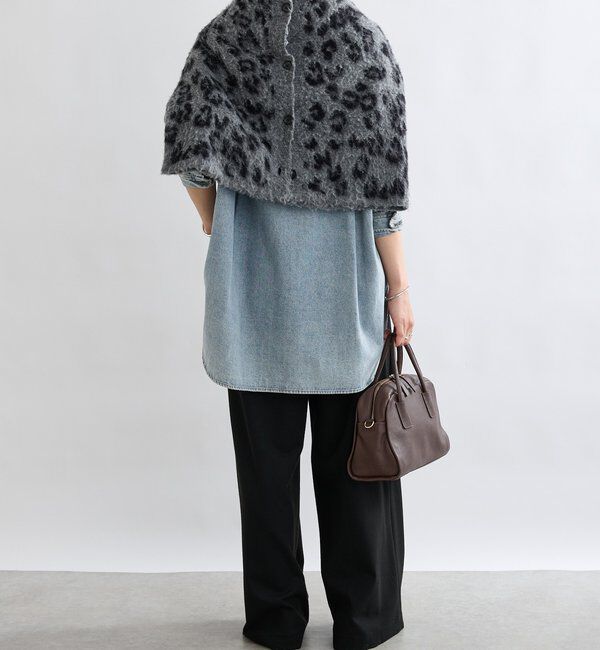  「【最高気温5度の寒い日に！/すっきり見え】ウォームタックワイドスラックス」|チノ|