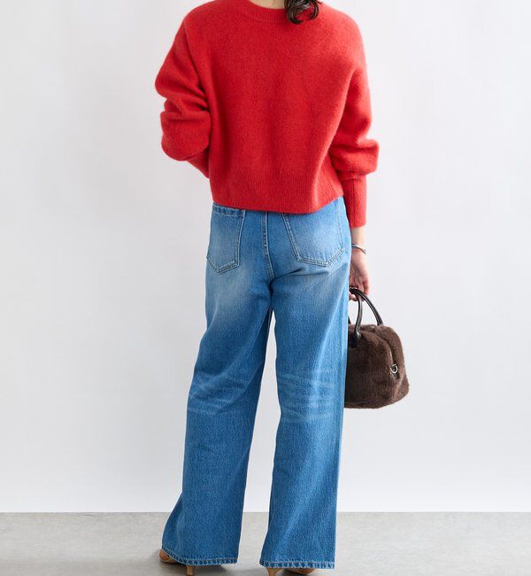  「【上質素材】ヘアリーヤーン2wayカーディガン」|カーディガン|