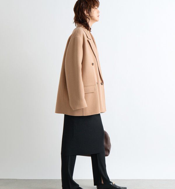  「【最高気温5度の寒い日に！/こなれ感抜群】ピークドラペルリバージャコット」|その他|