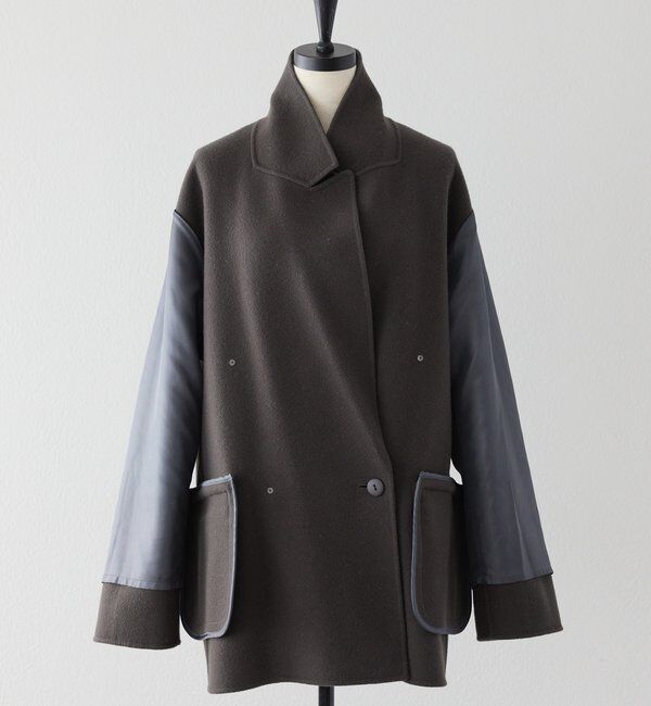  「【最高気温5度の寒い日に！/こなれ感抜群】ピークドラペルリバージャコット」|その他|