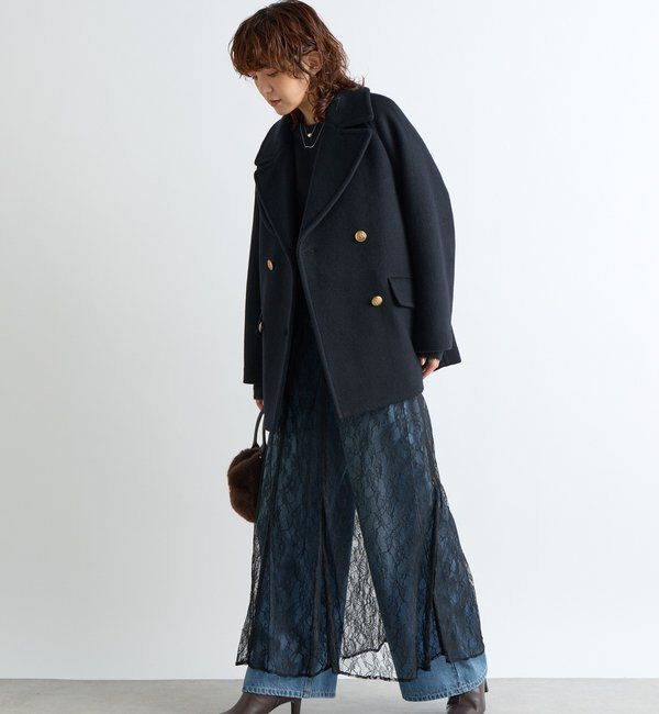  「【リバイバル/新色追加】ラグランPコート」|ピーコート|