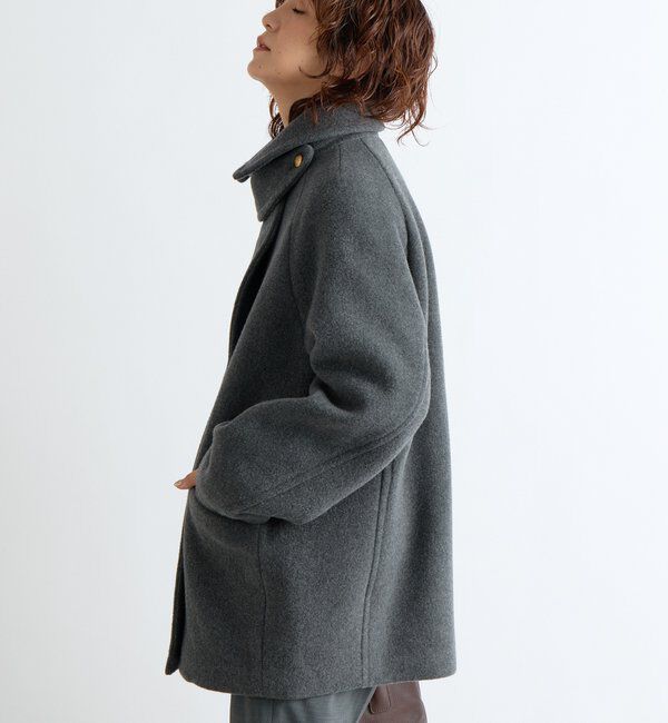  「【リバイバル/新色追加】ラグランPコート」|ピーコート|