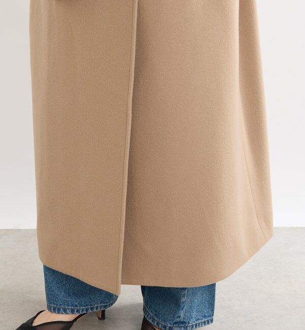  「【着映え】スタンドネックベルテッドコート」|その他|
