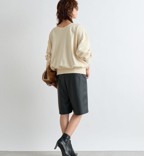  「【大人カジュアルに】2wayPhotoスウェット」|Tシャツ・カットソー|