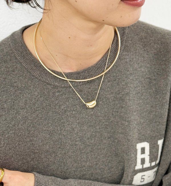  「【着けるだけできまる】レイヤードチョーカー」|ブローチ・コサージュ|