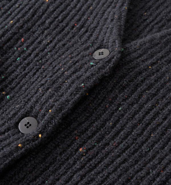  「【キャッチーな素材感】ブークレーヤーンカーディガン」|カーディガン|