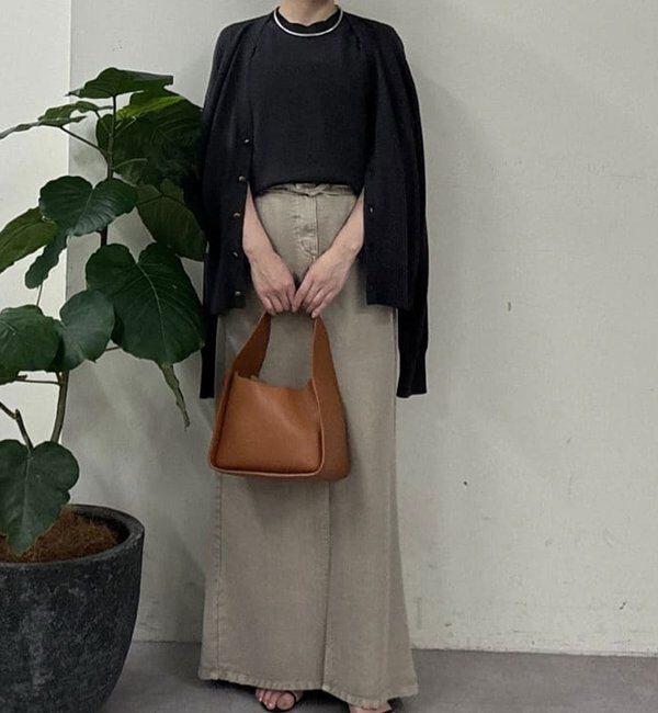  「【セットアップ対応】リヨセルスリットスカート」|スカート|