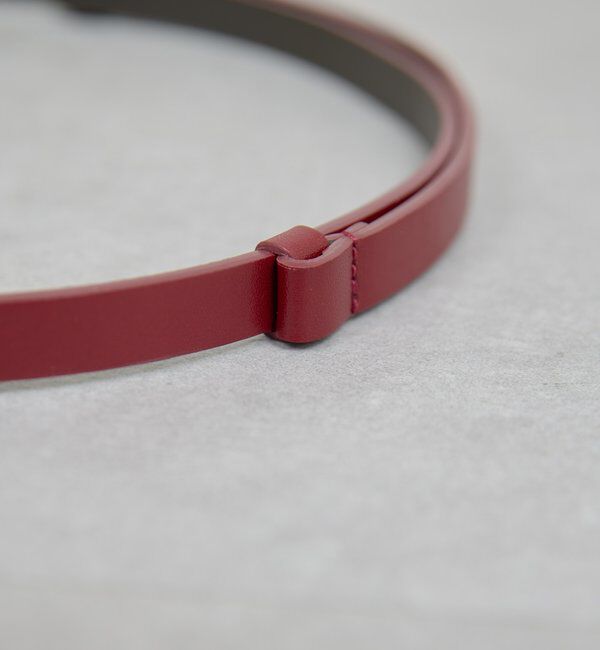  「プレートバックルベルト」|ベルト|