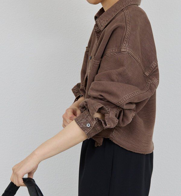  「【セットアップ対応】リヨセルショートシャツ」|シャツ・ブラウス|