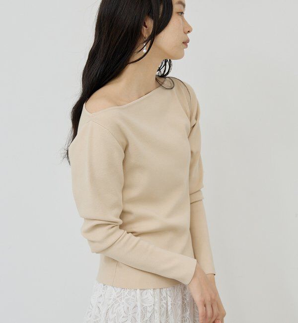  「ボートニットプルオーバー」|ニット・セーター|