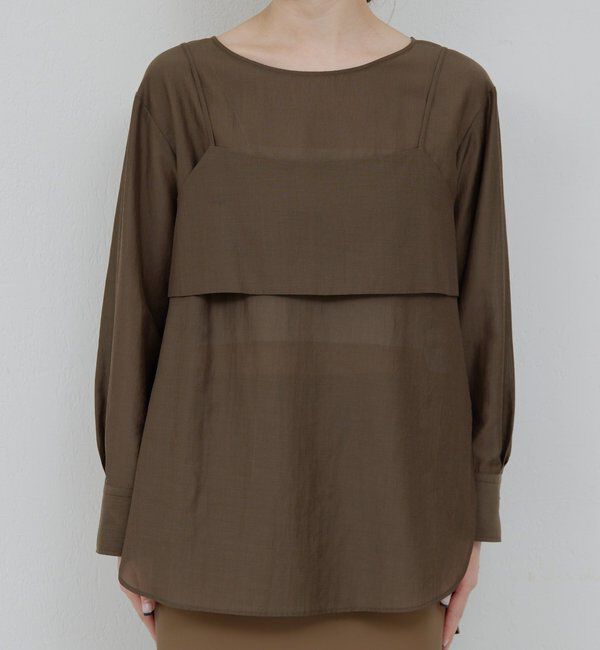  「ビスチェレイヤードシャツ」|シャツ・ブラウス|