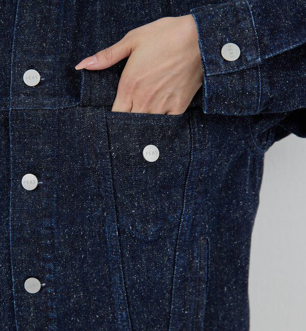  「【PEAS】オーバーGジャン」|ベスト・ジレ|