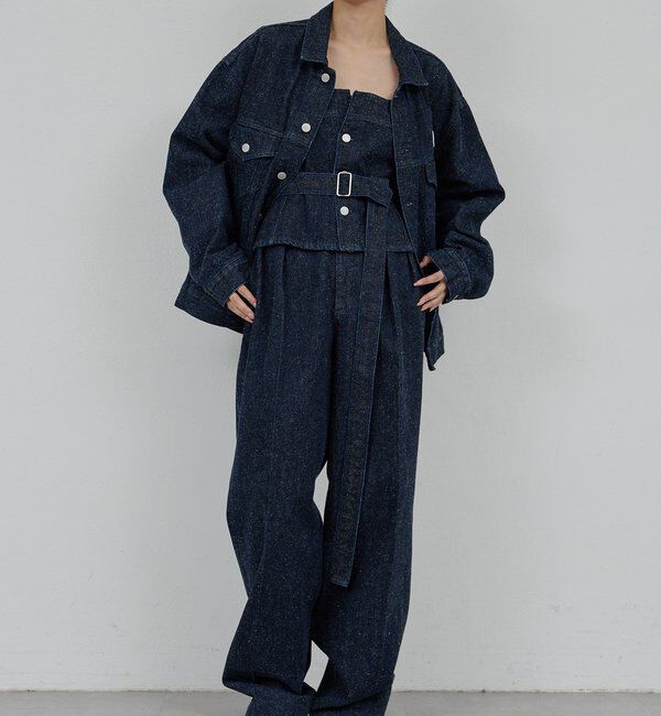  「【PEAS】オーバーGジャン」|ベスト・ジレ|