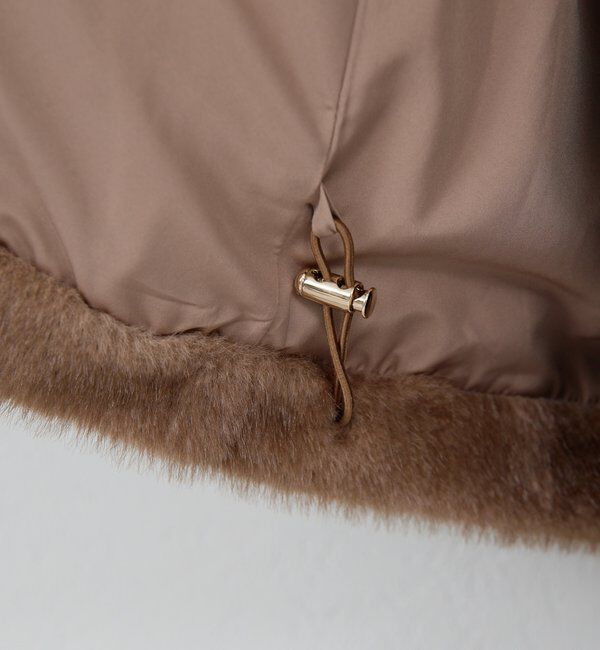  「【プラスワンで着映え！】フーディーファーベスト」|ベスト・ジレ|