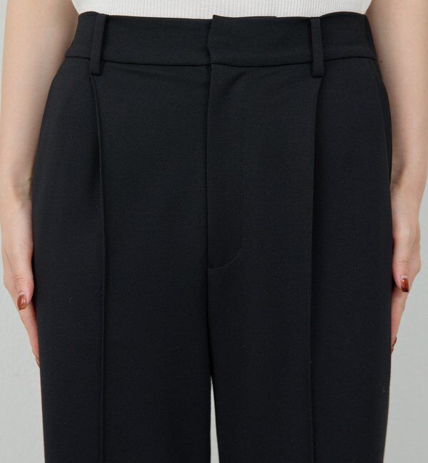  「【楽ちん&times;美脚】【セットアップ対応】ポンチスラックス」|チノ|