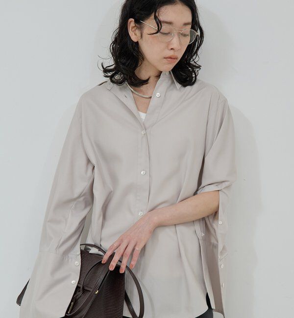  「オープンスリーブシャツ」|シャツ・ブラウス|