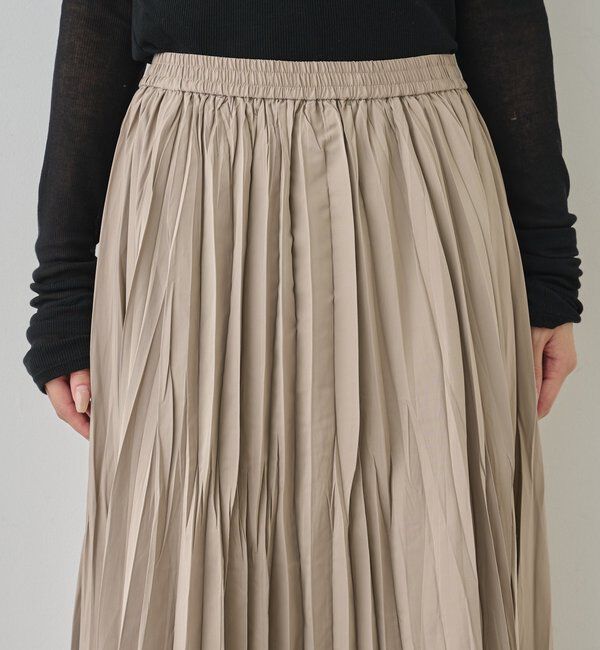  「タフタプリーツスカート」|スカート|