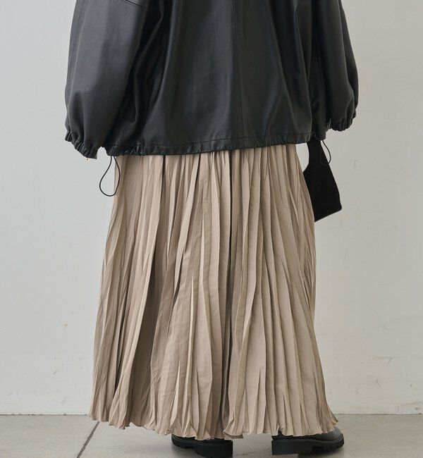  「タフタプリーツスカート」|スカート|