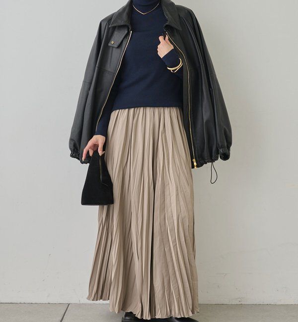  「タフタプリーツスカート」|スカート|