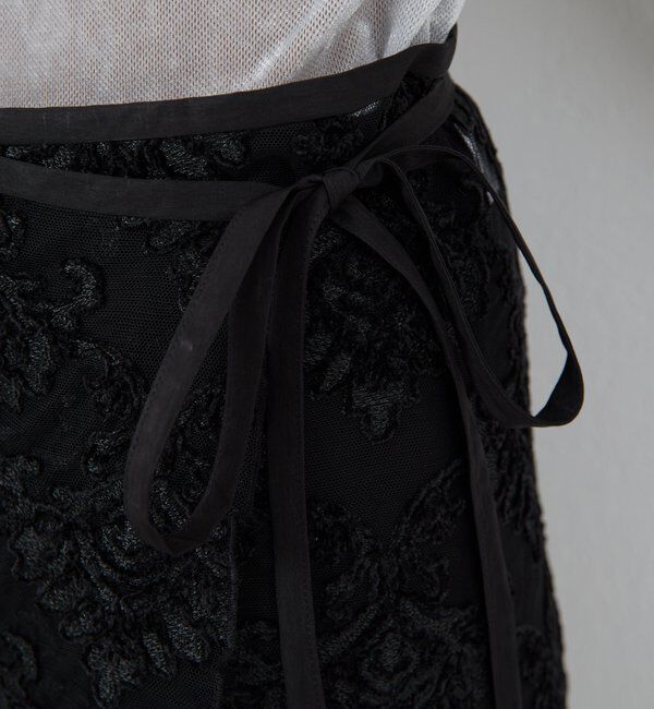  「モールレースラップスカート」|スカート|