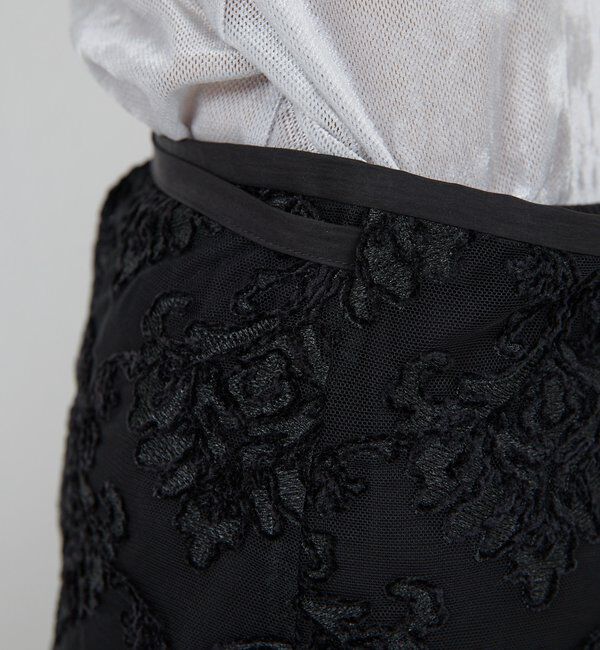 「モールレースラップスカート」|スカート|