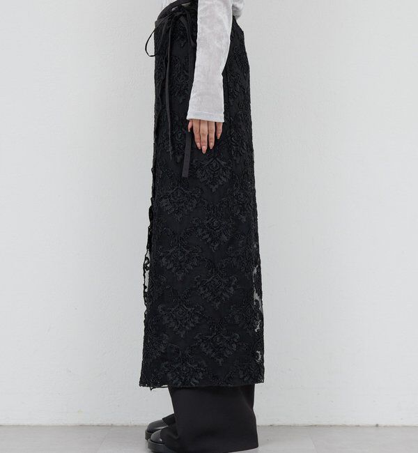  「モールレースラップスカート」|スカート|