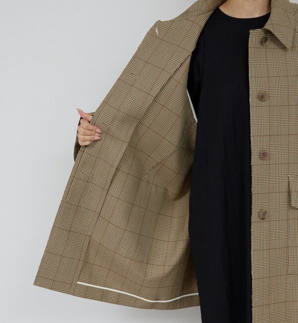  「【HERITANOVUM】ステンカラーカバーオールコート」|その他|