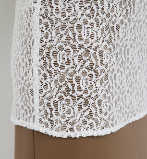  「【25th記念アイテム】レースロングプルオーバー」|シャツ・ブラウス|