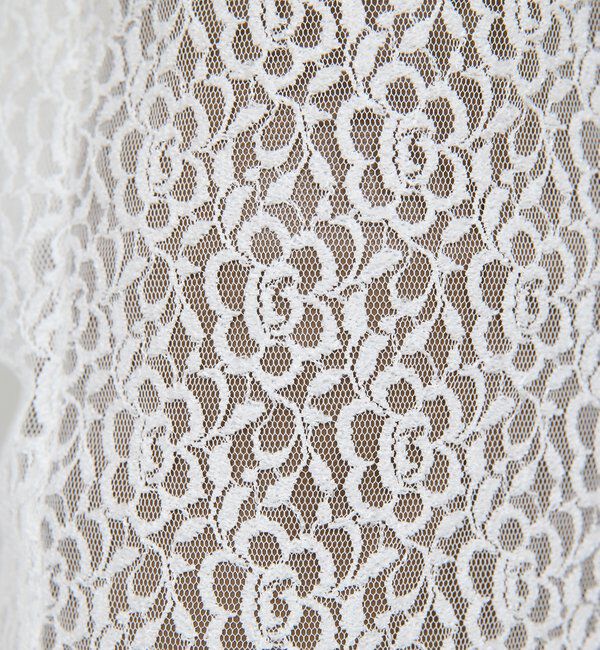  「【25th記念アイテム】レースロングプルオーバー」|シャツ・ブラウス|