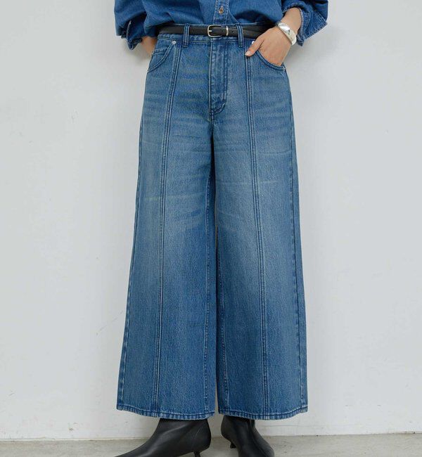  「センタースウィッチデニム」|デニム|ブルー