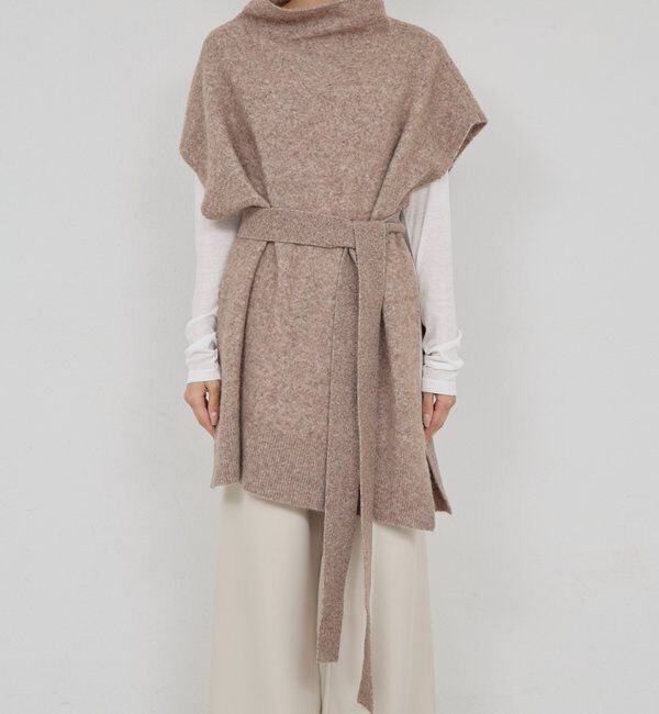  「【25th記念アイテム】 2wayニットポンチョ」|ニット・セーター|