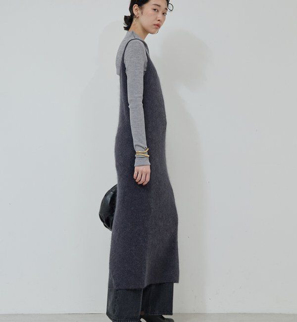  「【比留川游さんコラボ】ハイネックリブカーディガン」|ニット・セーター|