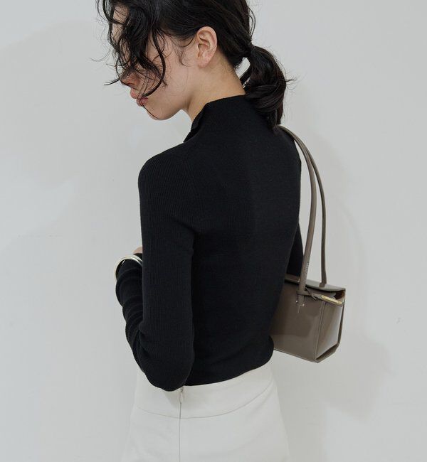  「【比留川游さんコラボ】ハイネックリブカーディガン」|ニット・セーター|