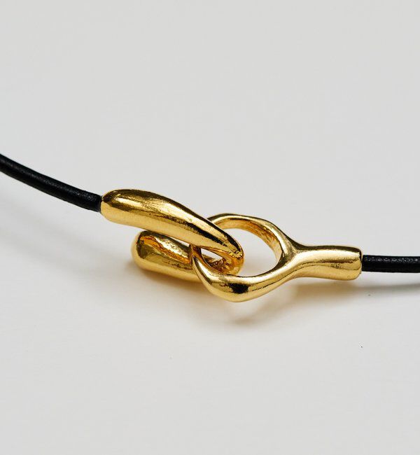  「レザーコードチョーカー」|リング|