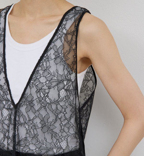  「【前後2way】レースワンピース」|ワンピース|