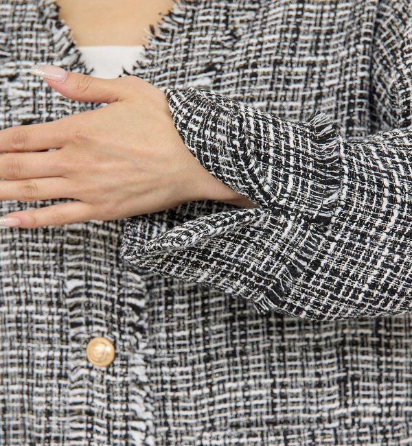  「【WEB限定/手洗い可】ツイードジャケット」|その他|