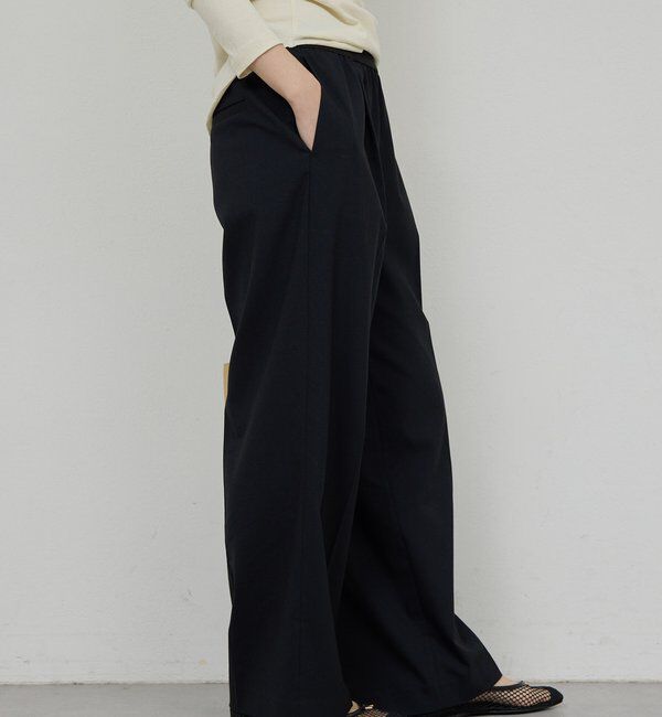  「【楽ちんキレイ見え】【セットアップ対応】エラスティックパンツ」|チノ|