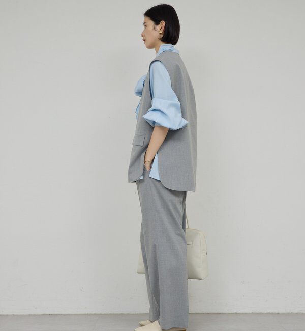  「【セットアップ対応】スキッパージレ」|シャツ・ブラウス|