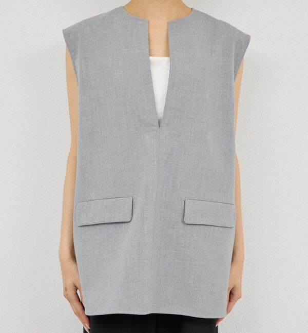  「【セットアップ対応】スキッパージレ」|シャツ・ブラウス|