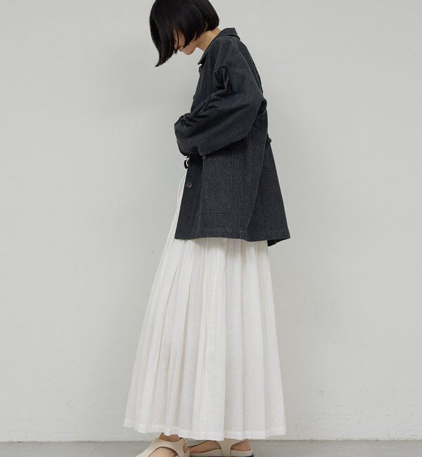  「【Dhritie】エンブロイダリージャケット」|デニムジャケット|