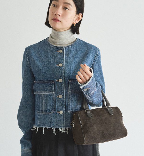  「スエード2WAYミニボストンバッグ」|ボストンバッグ|