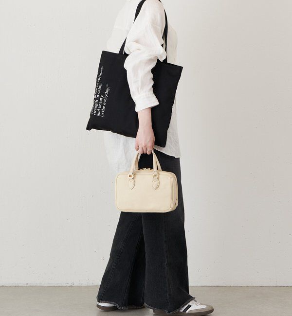  「レザー2WAYミニボストンバッグ」|ボストンバッグ|