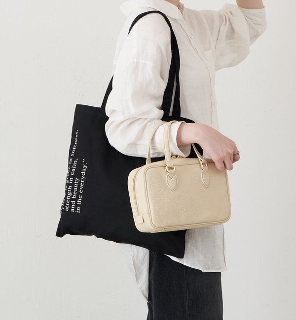  「レザー2WAYミニボストンバッグ」|ボストンバッグ|