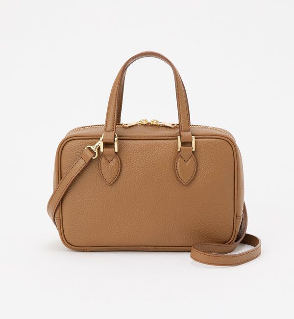  「レザー2WAYミニボストンバッグ」|ボストンバッグ|